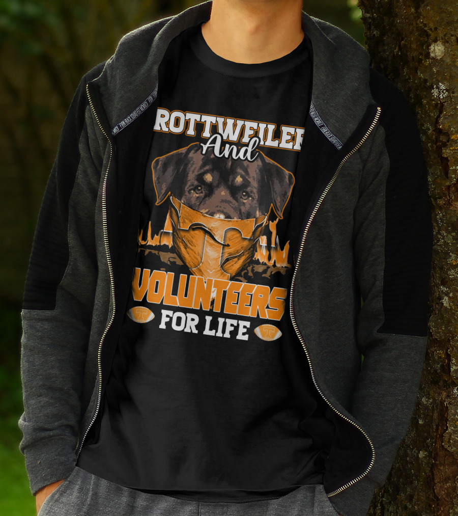 Rottweiler And Volunteers For Life Tennessee T-Shirt