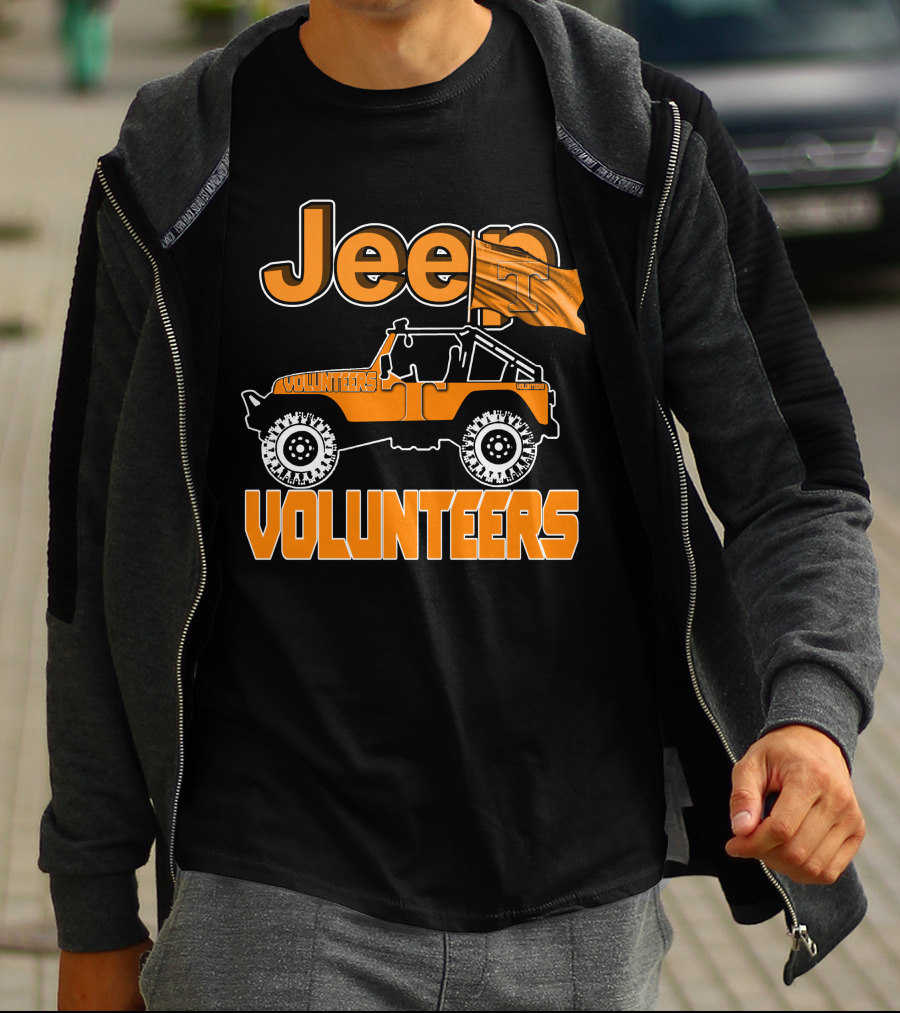 Jeep Tennessee Volunteers Off-Road Team Spirit T-Shirt