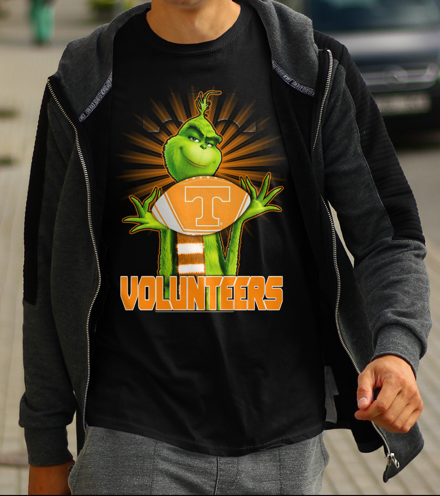 Grinch Volunteers Tennessee Football T T-Shirt