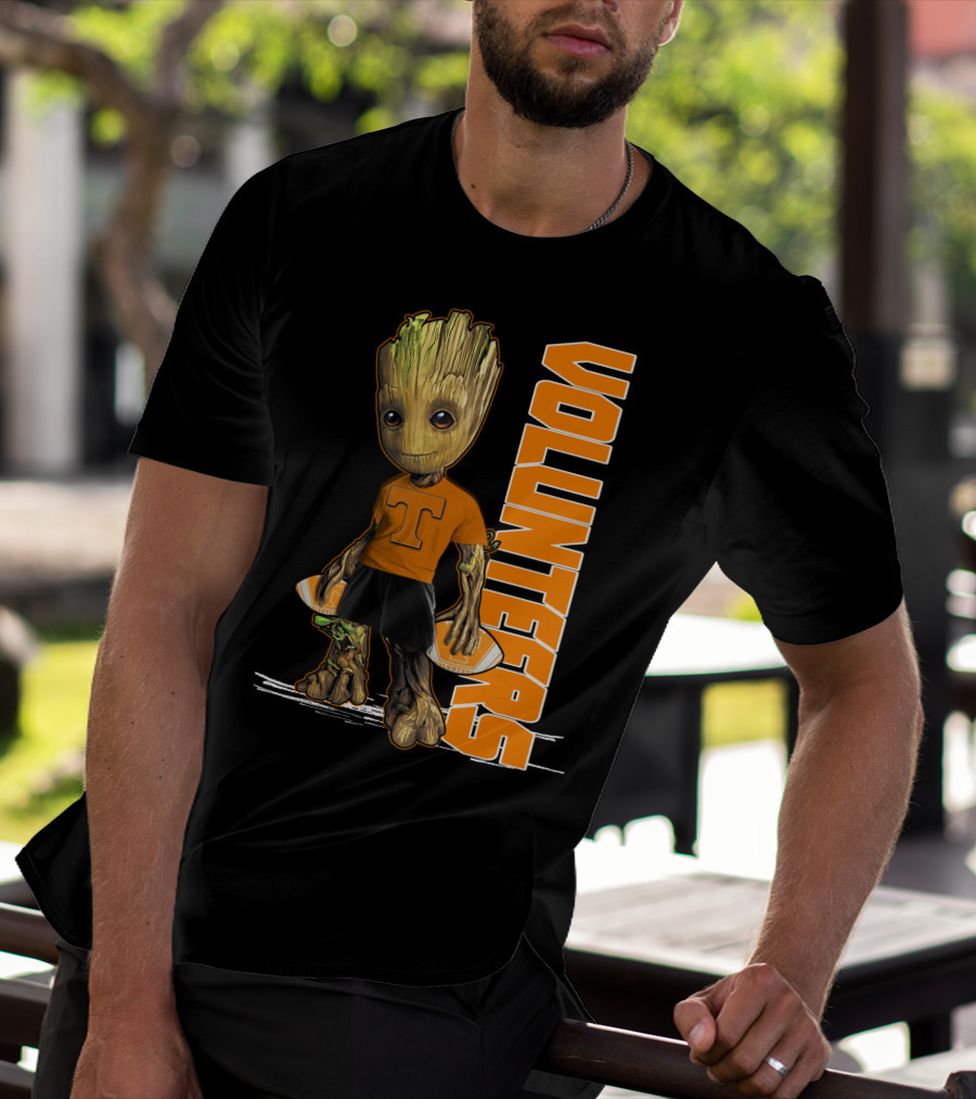 Groot Tennessee Volunteers Football Fan T-Shirt