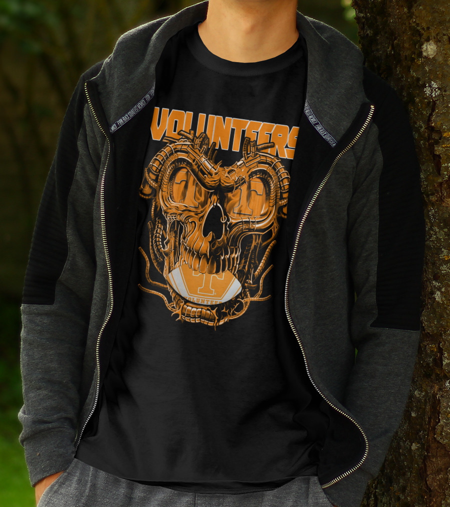 Volunteers Dragonskull Tennessee Football T-Shirt