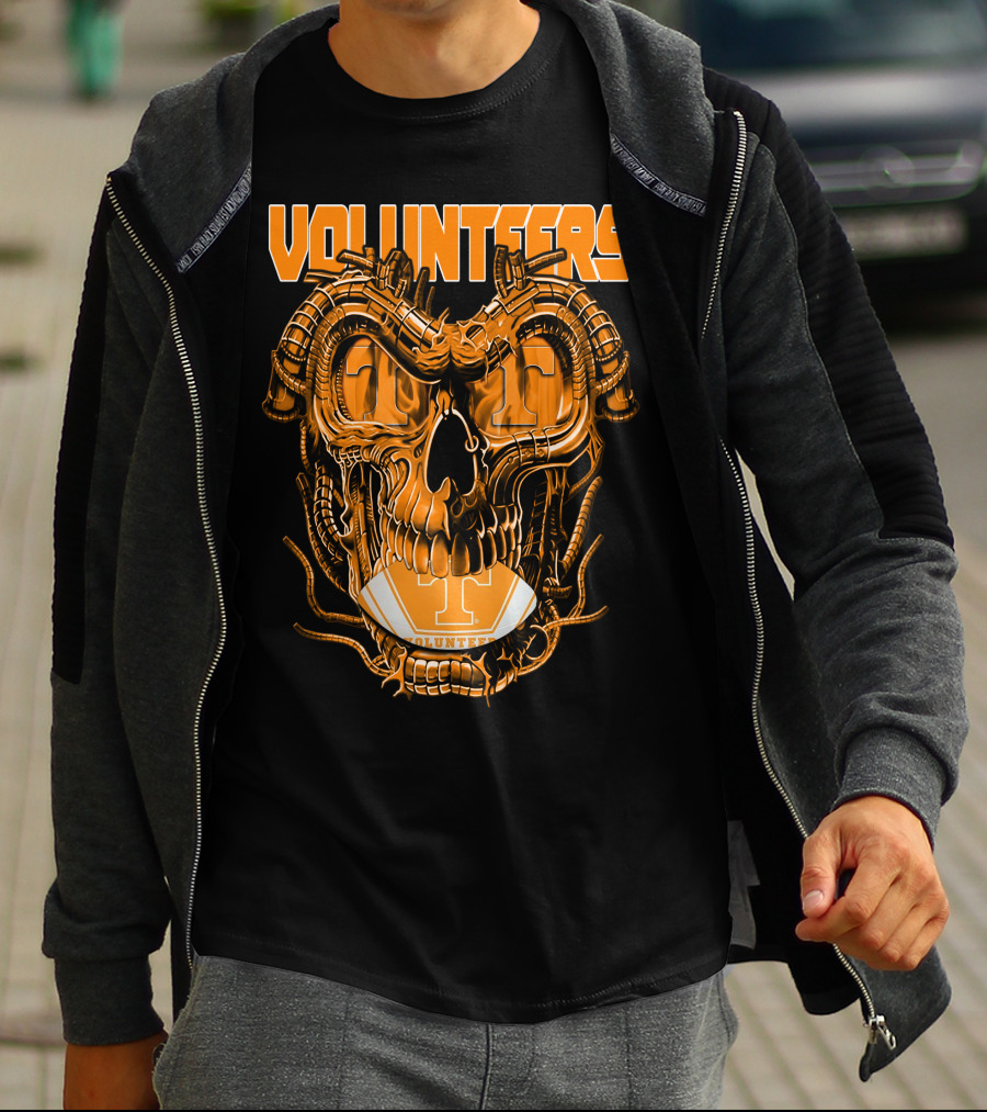 Volunteers Dragonskull Tennessee Football T-Shirt