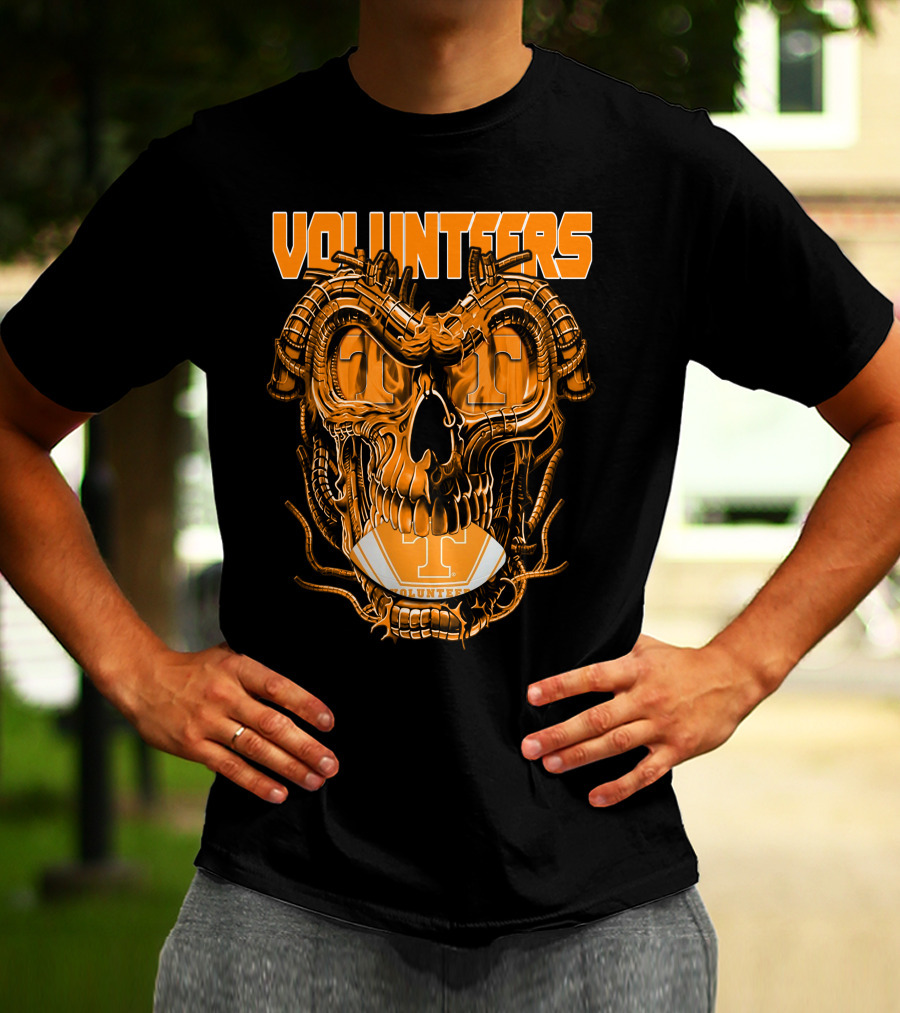 Volunteers Dragonskull Tennessee Football T-Shirt