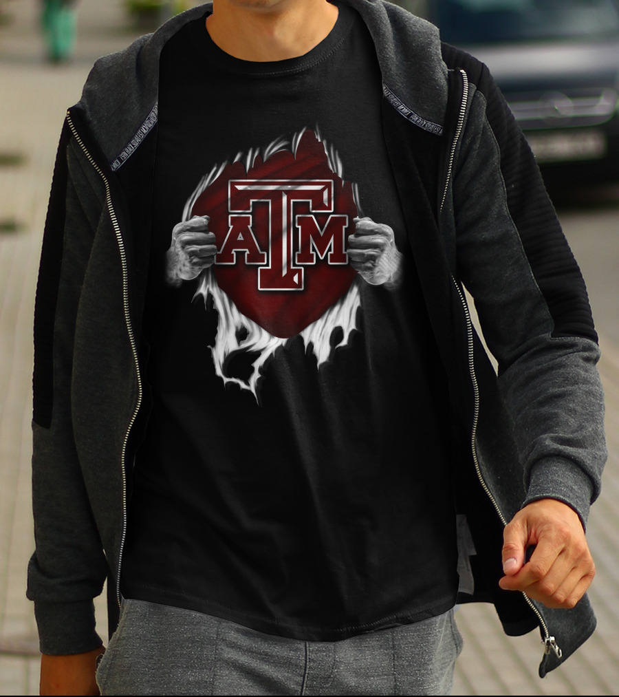 Texas A&M Aggies Ripped T-Shirt
