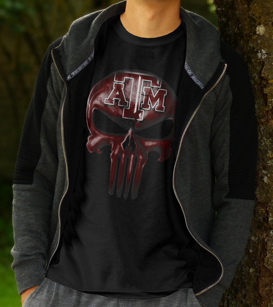 Texas A&M Aggies Skull T-Shirt
