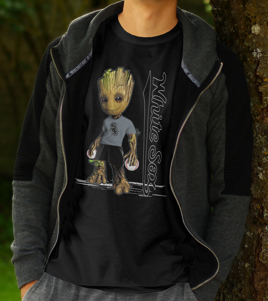 Groot Chicago White Sox Baseball Fan T-Shirt