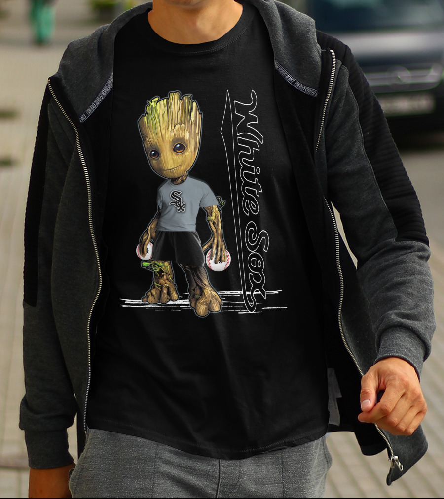 Groot Chicago White Sox Baseball Fan T-Shirt
