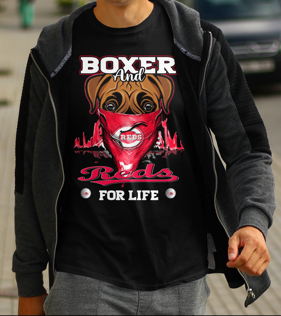 Boxer And Reds For Life T-Shirt