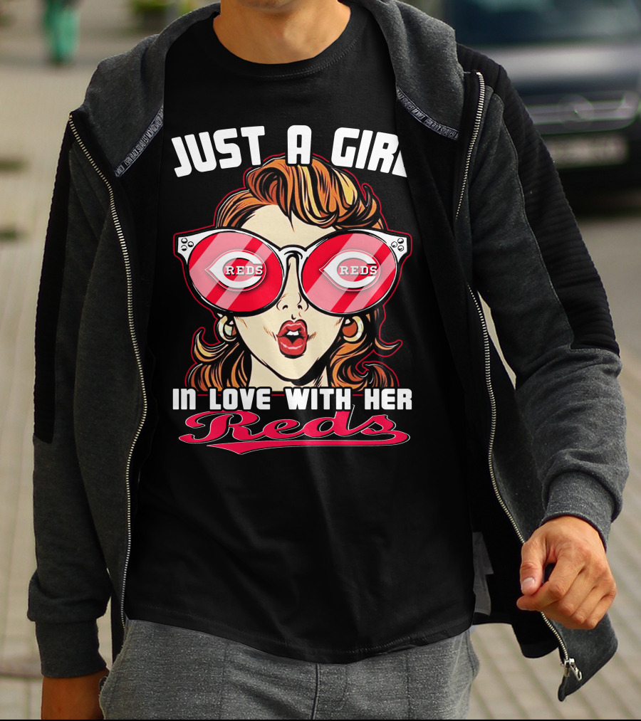 Just A Girl In Love With Her Reds T-Shirt