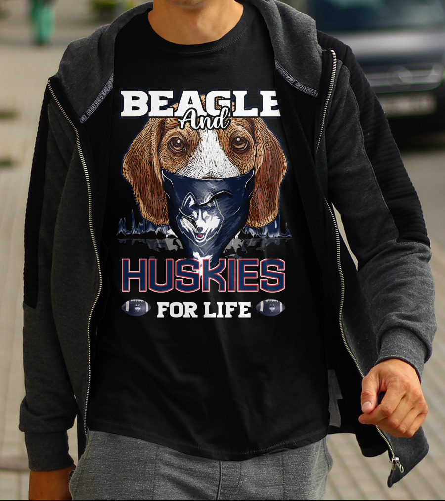 BEAGLE AND HUSKIES FOR LIFE T-Shirt