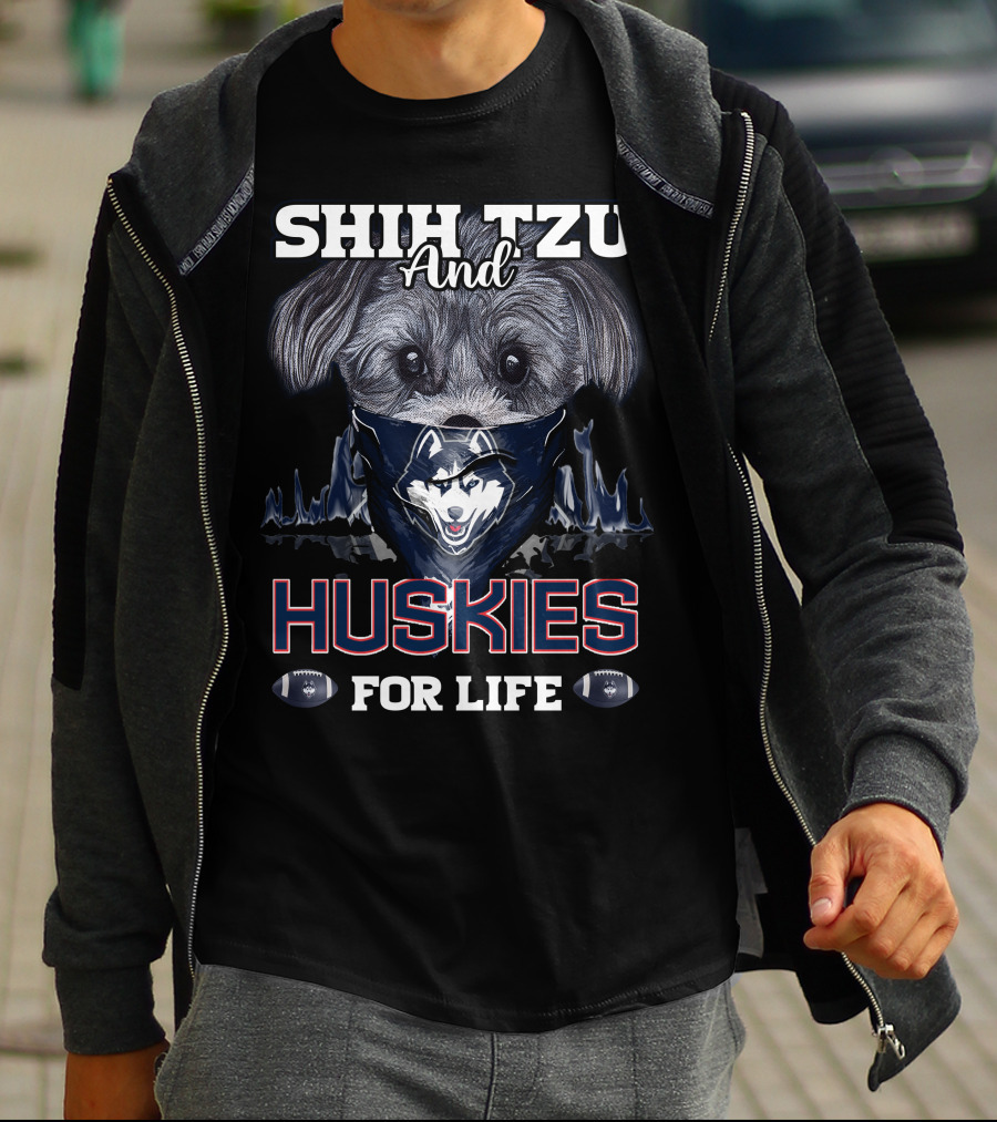 Shih Tzu And Huskies For Life T-Shirt