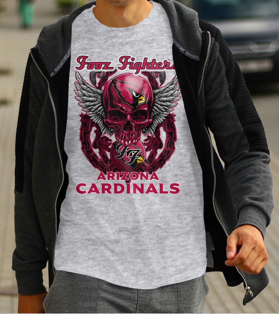 Fool Fighters Arizona Cardinals T-Shirt
