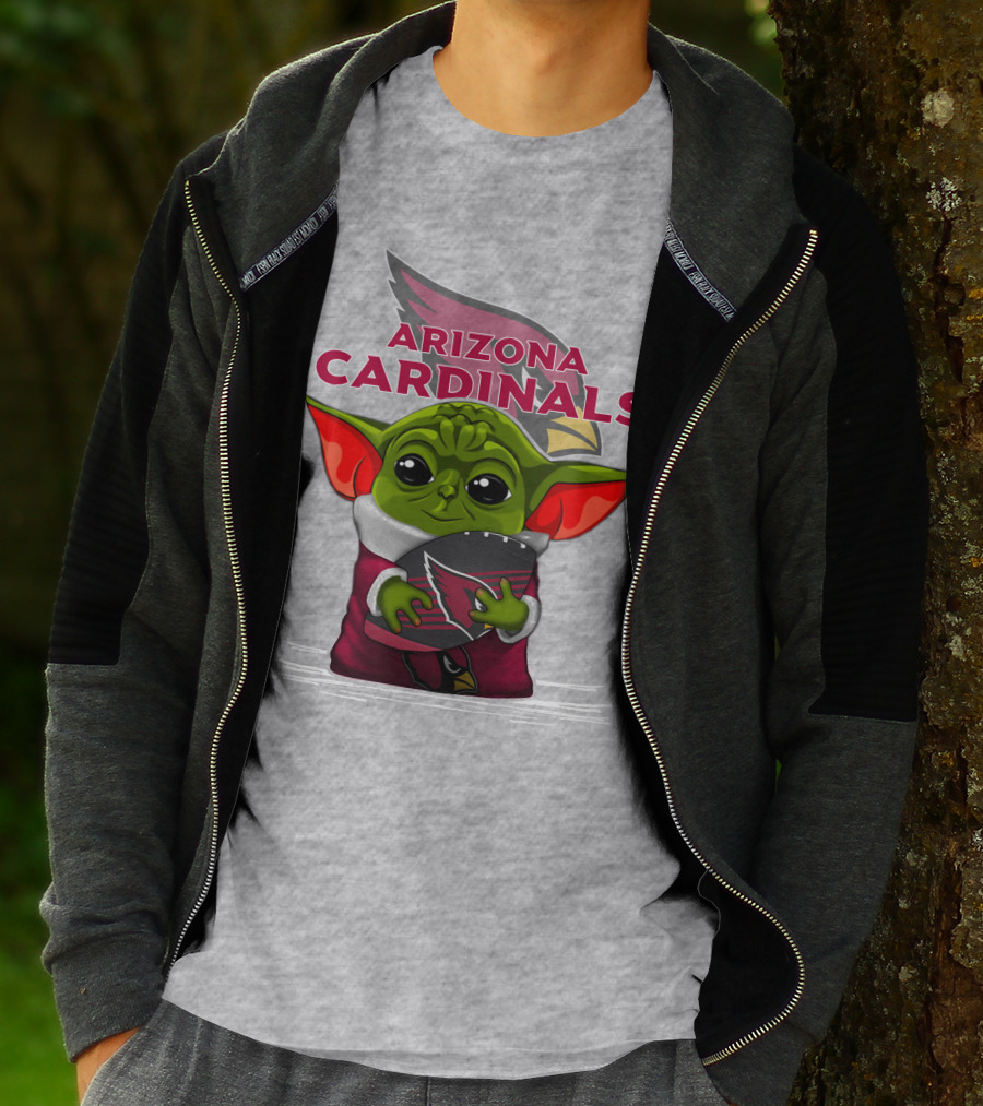 Arizona Cardinals Yoda Football Fan T-Shirt