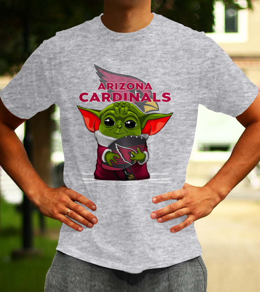 Arizona Cardinals Yoda Football Fan T-Shirt