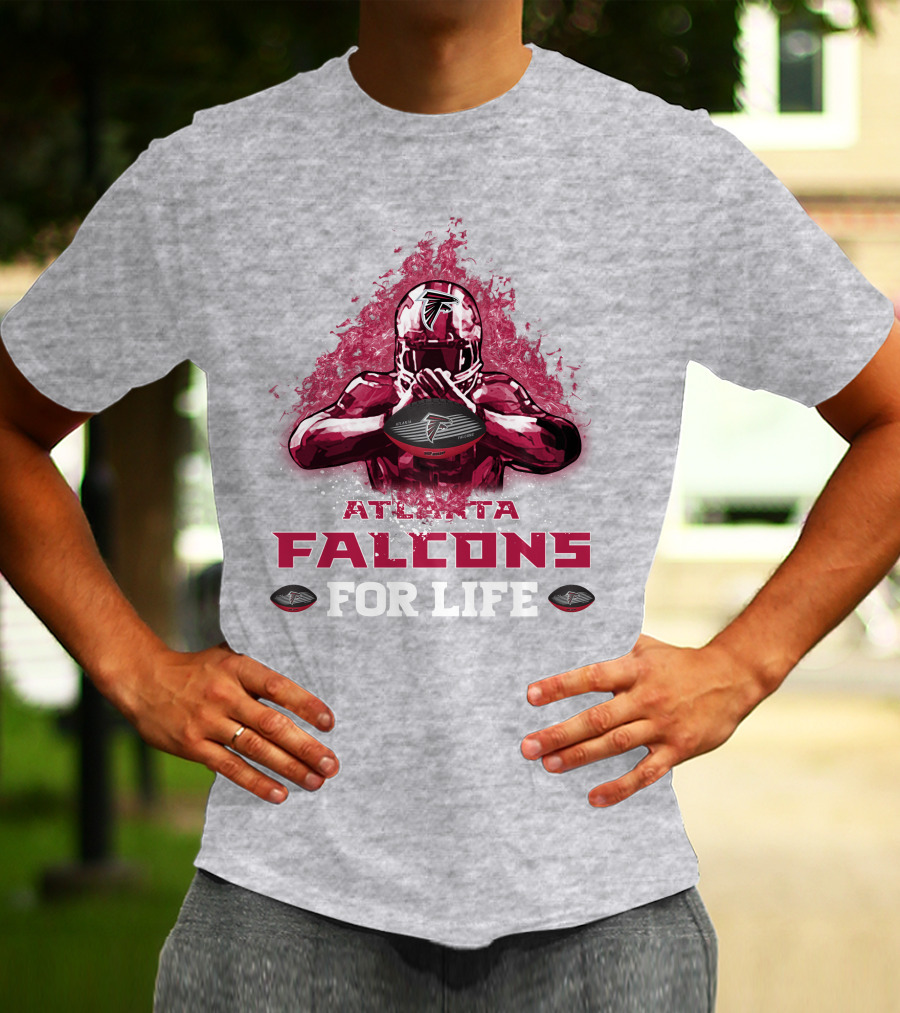 Atlanta Falcons For Life Football Player Armor T-Shirt
