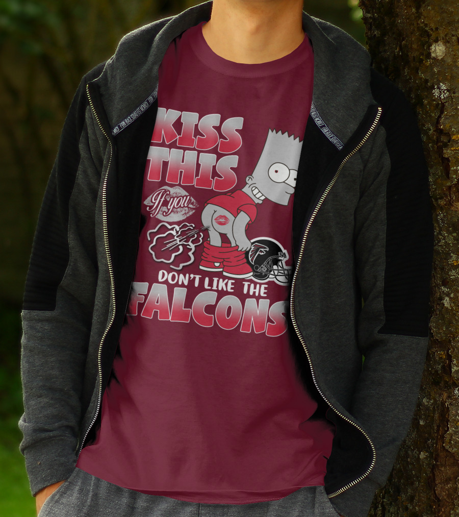 Kiss This If You Don’t Like The Atlanta Falcons 37 T-Shirt