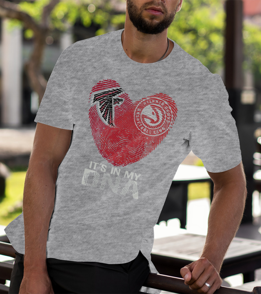 Atlanta Falcons It's In My Dna Heart T-Shirt