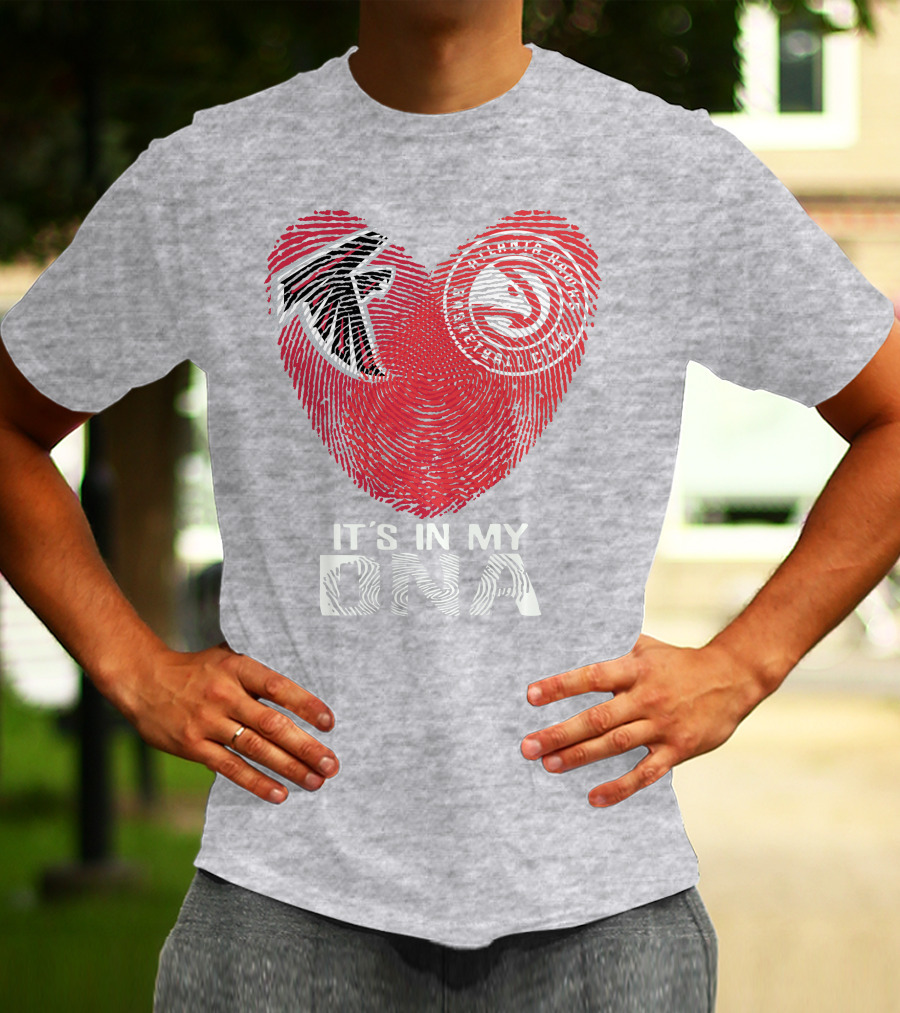 Atlanta Falcons It's In My Dna Heart T-Shirt