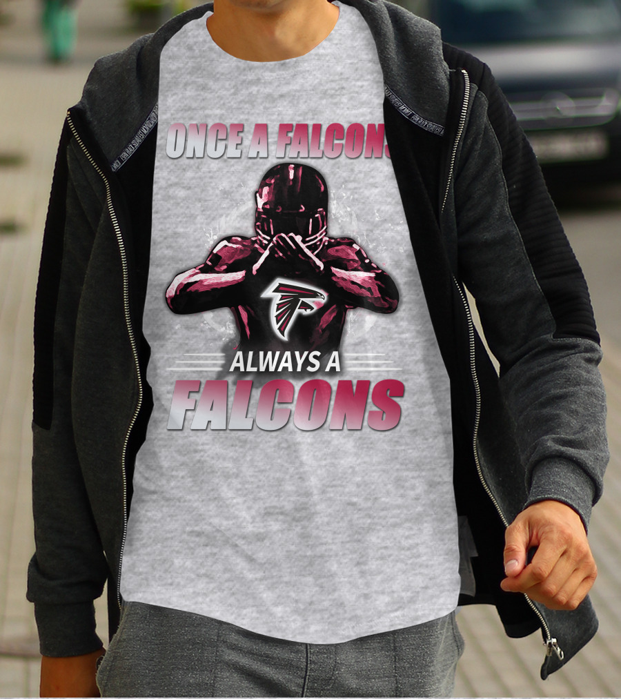 Once A Falcons Always A Falcons Atlanta Football T-Shirt
