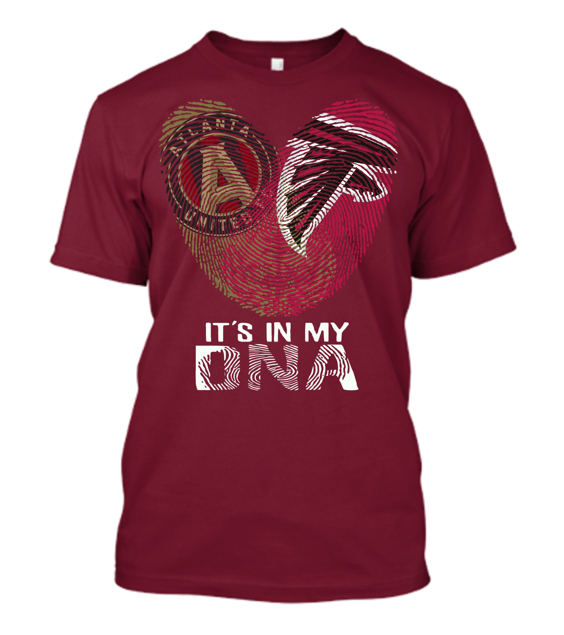 Atlanta Falcons And Atlanta United It’s In My DNA T-Shirt