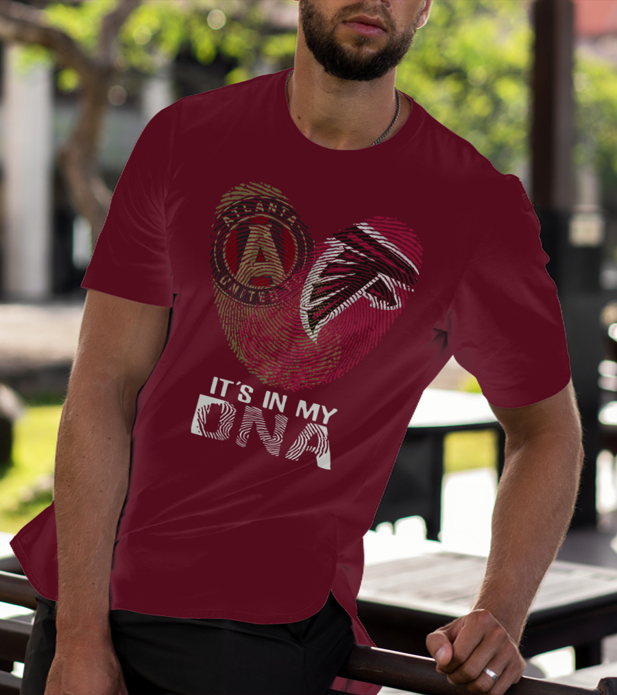 Atlanta Falcons And Atlanta United It’s In My DNA T-Shirt