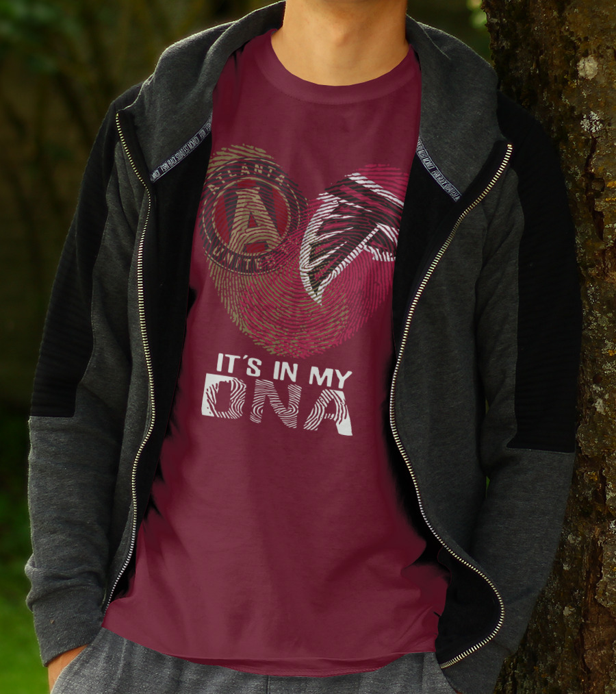 Atlanta Falcons And Atlanta United It’s In My DNA T-Shirt