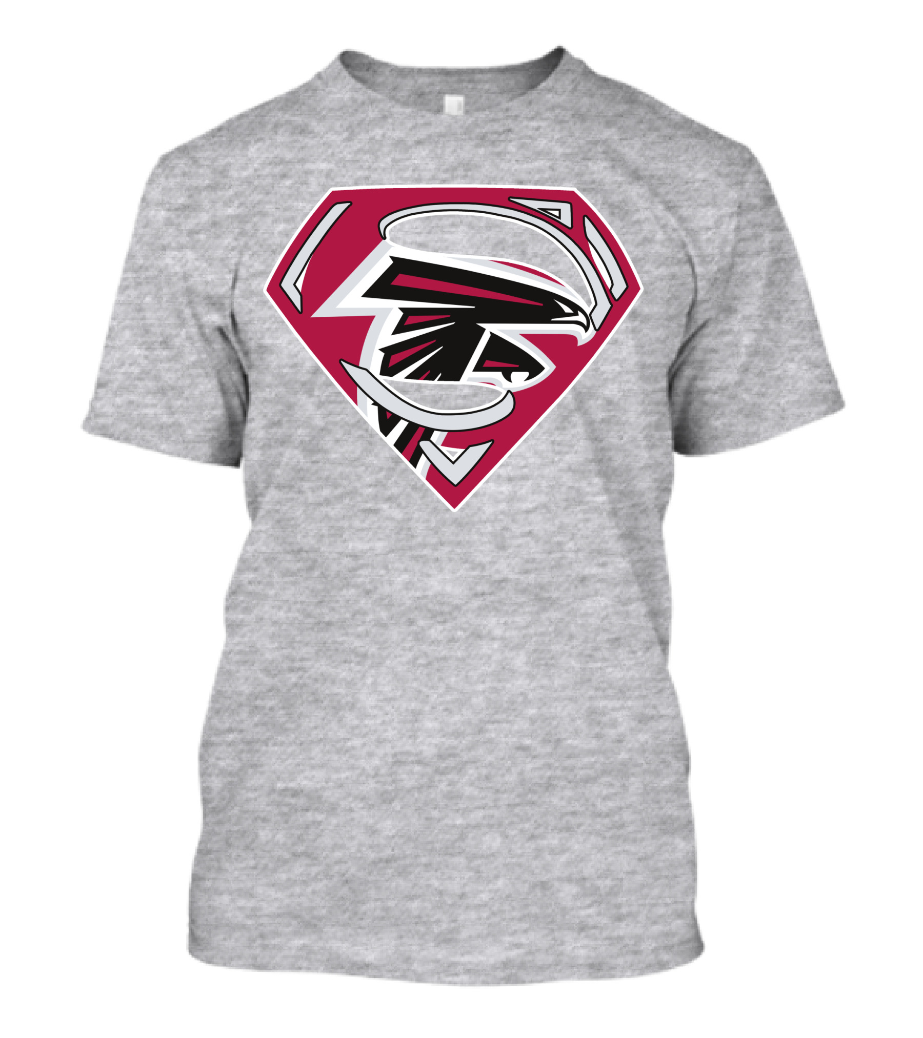 Atlanta Falcons 89 Superhero Shield T-Shirt
