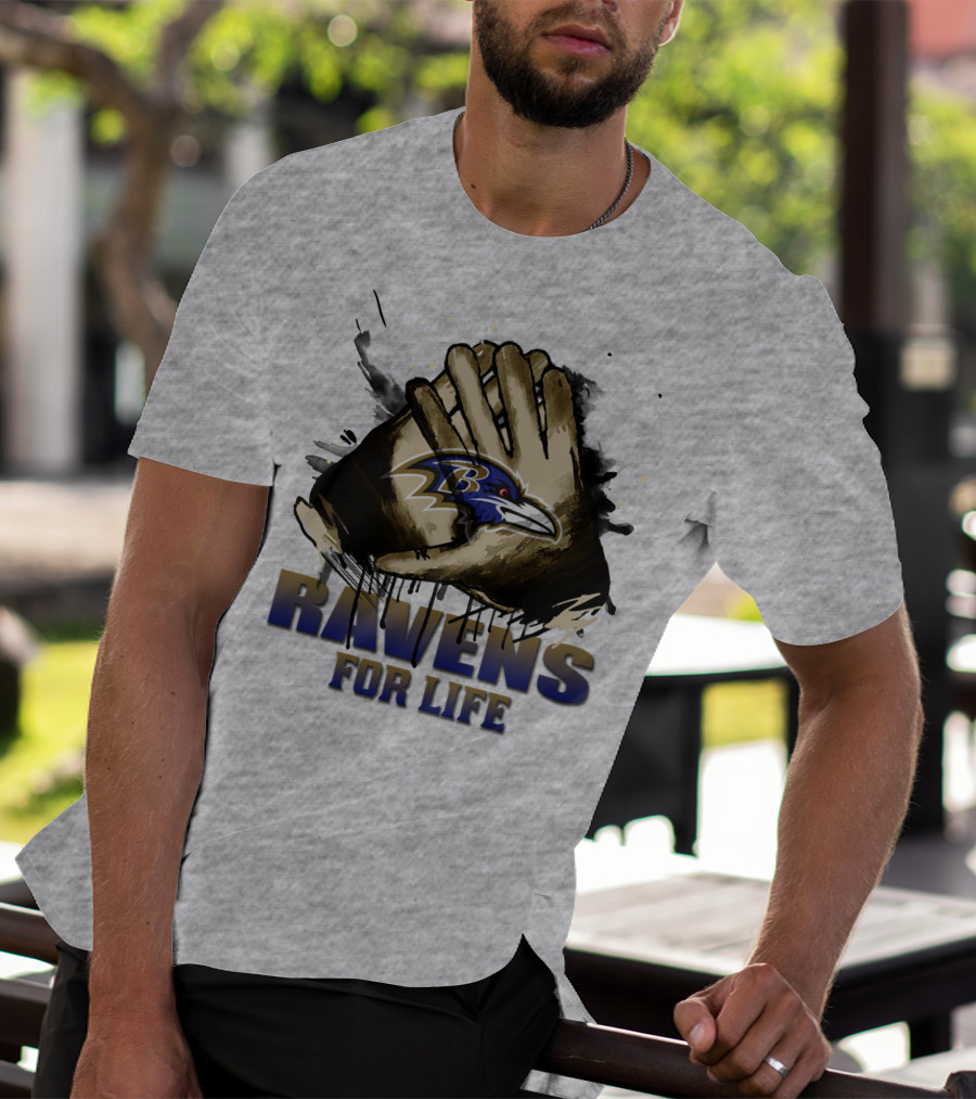 Ravens For Life Baltimore 28 T-Shirt