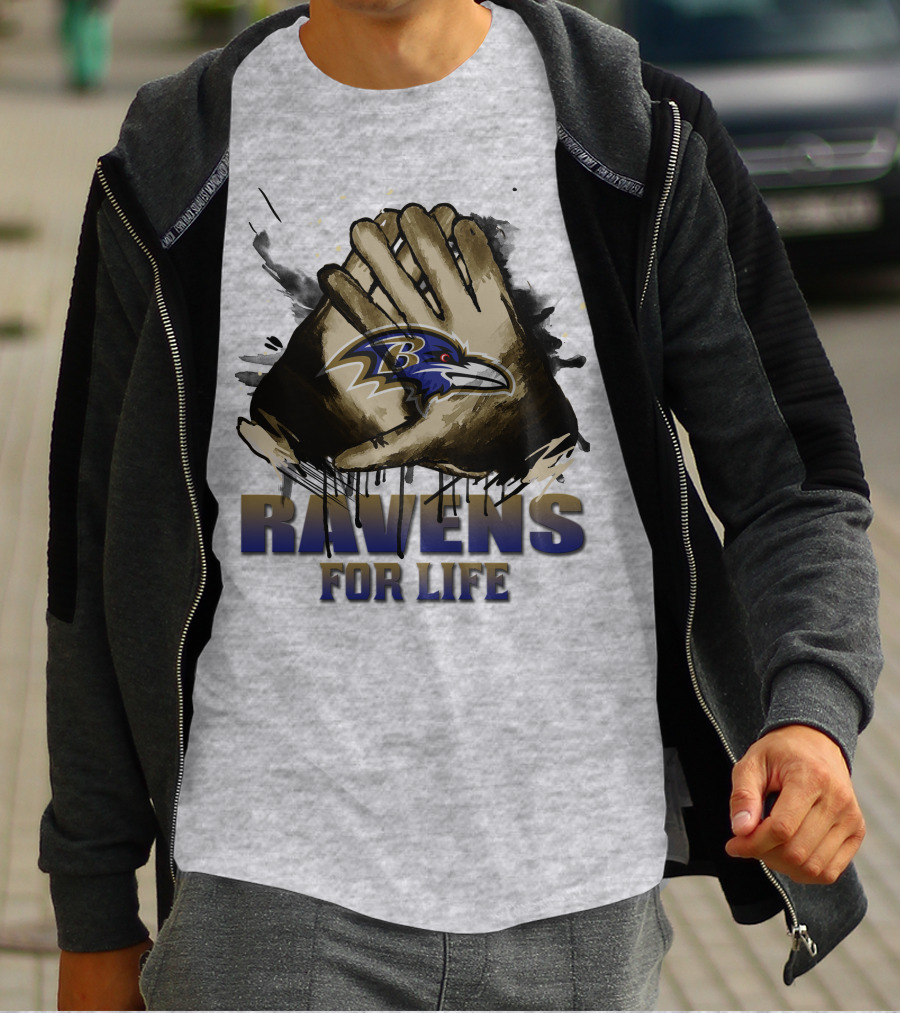 Ravens For Life Baltimore 28 T-Shirt