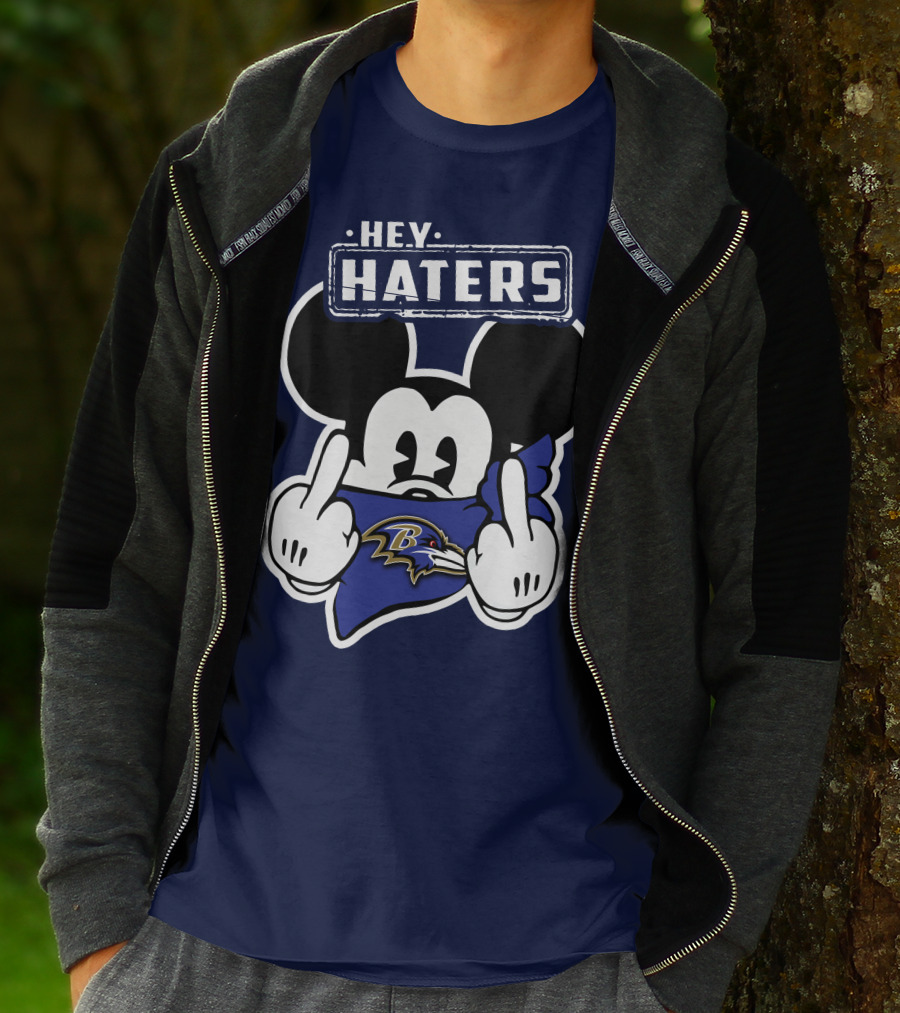 Hey Haters Mick V2 Baltimore Ravens T-Shirt