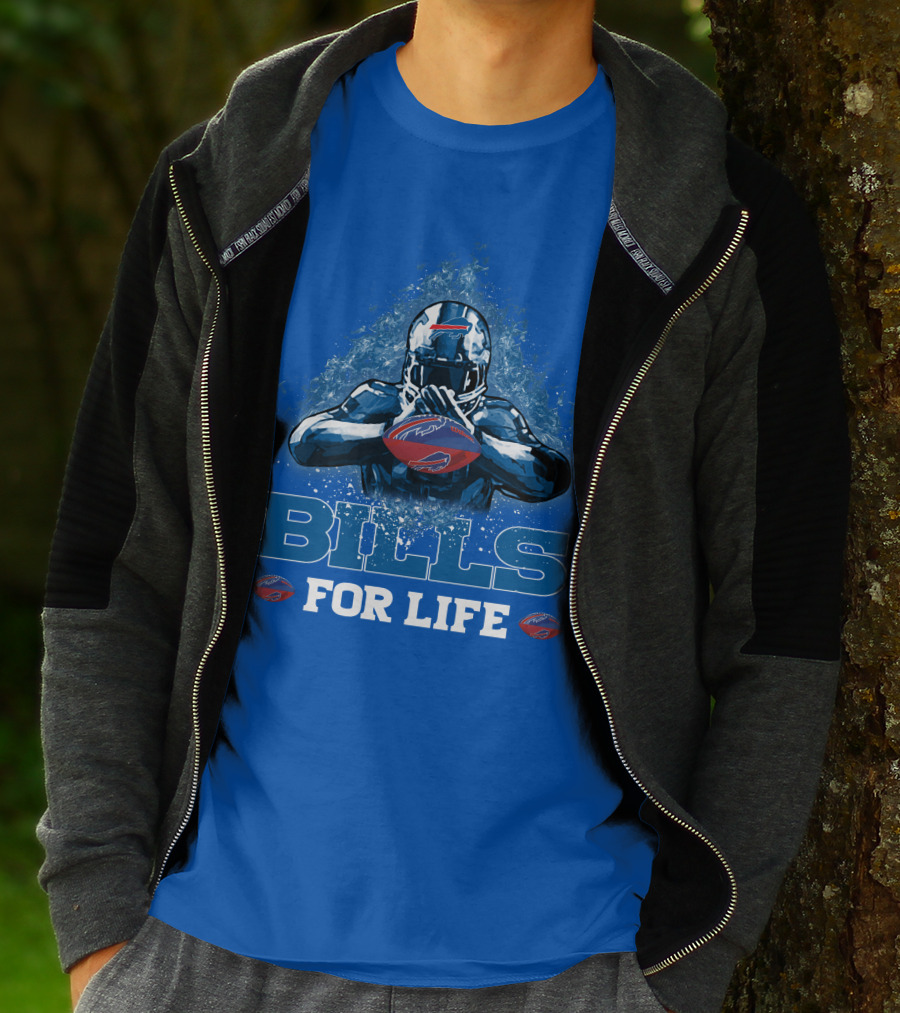 Bills For Life Buffalo Bills Fan Spirit T-Shirt