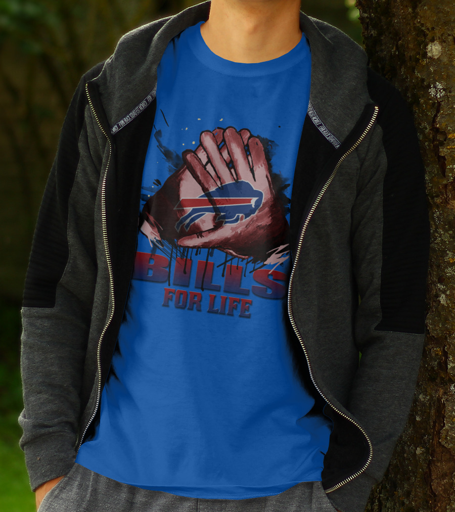 Buffalo Bills For Life Fan Spirit T-Shirt