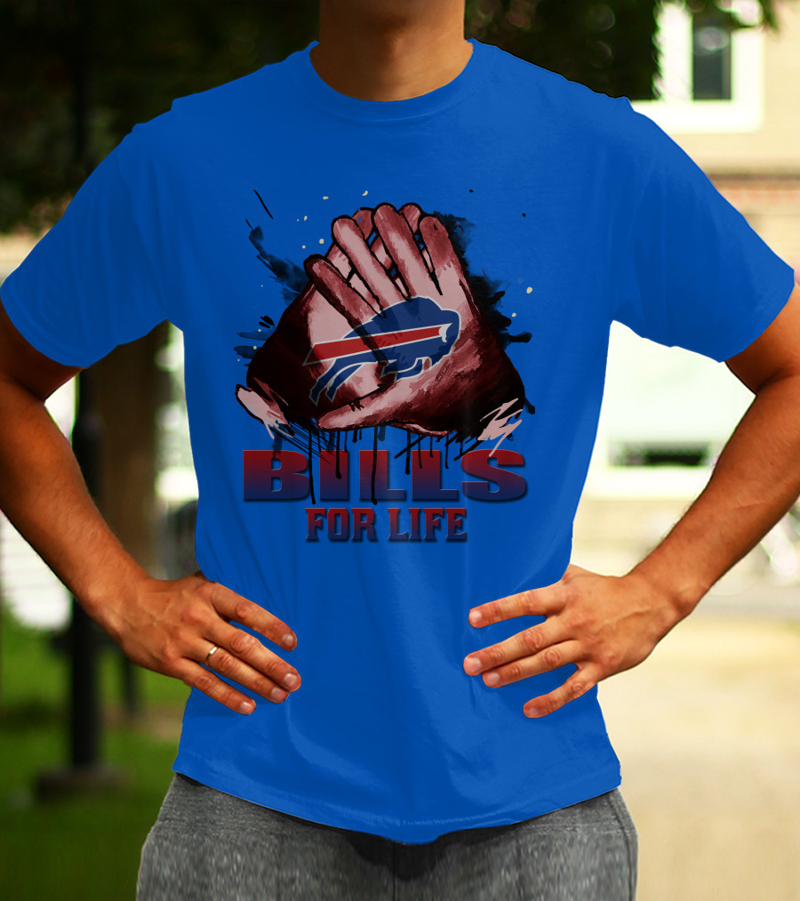 Buffalo Bills For Life Fan Spirit T-Shirt
