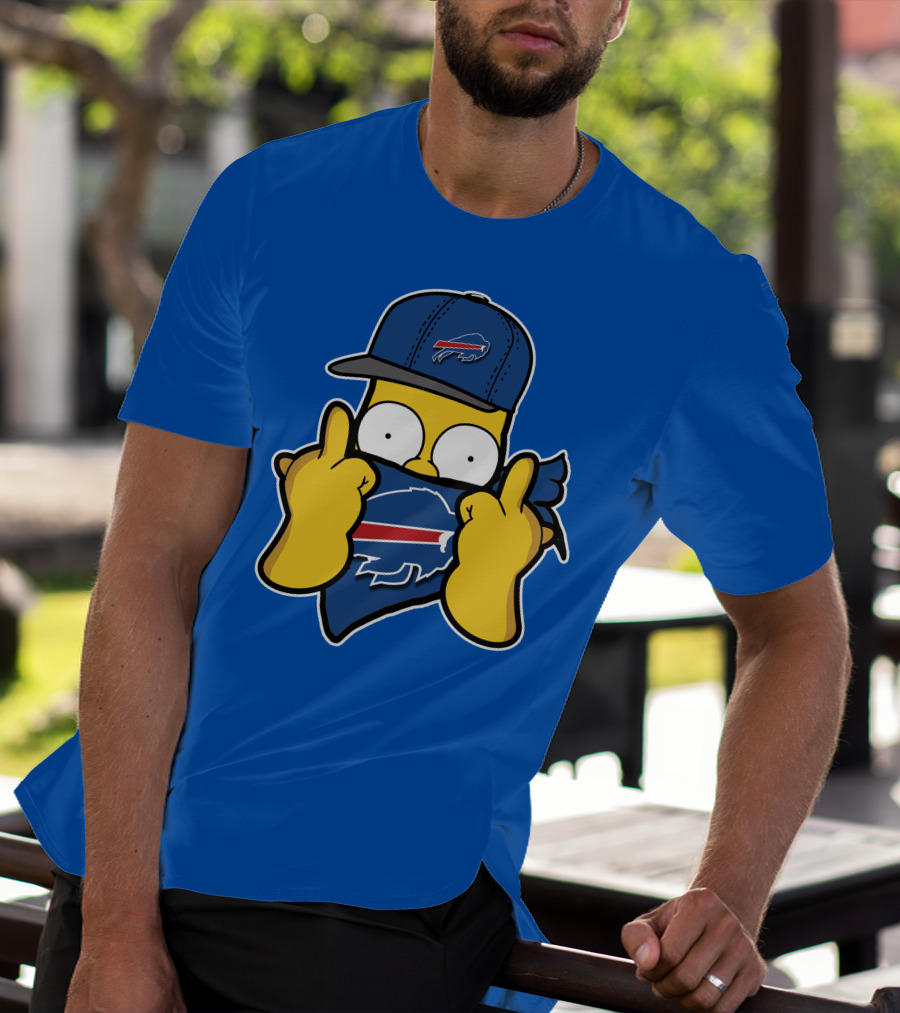 Buffalo Bills Homer Simpson T-Shirt