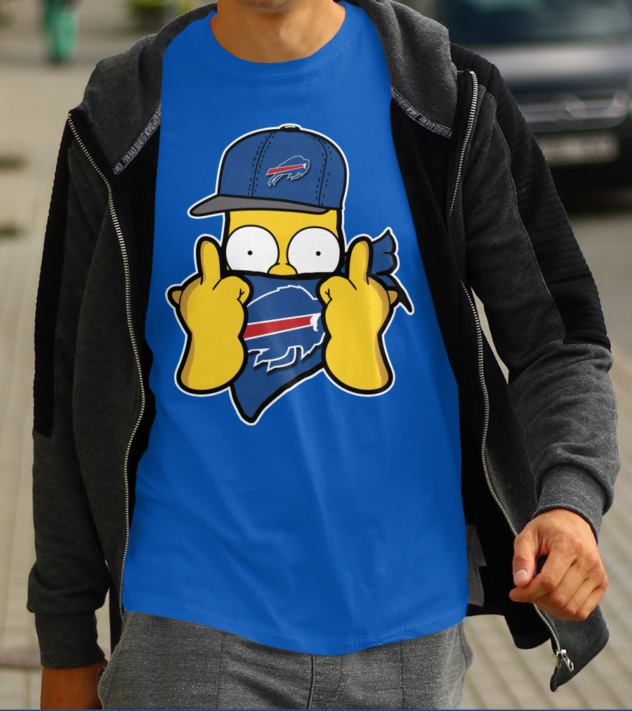 Buffalo Bills Homer Simpson T-Shirt