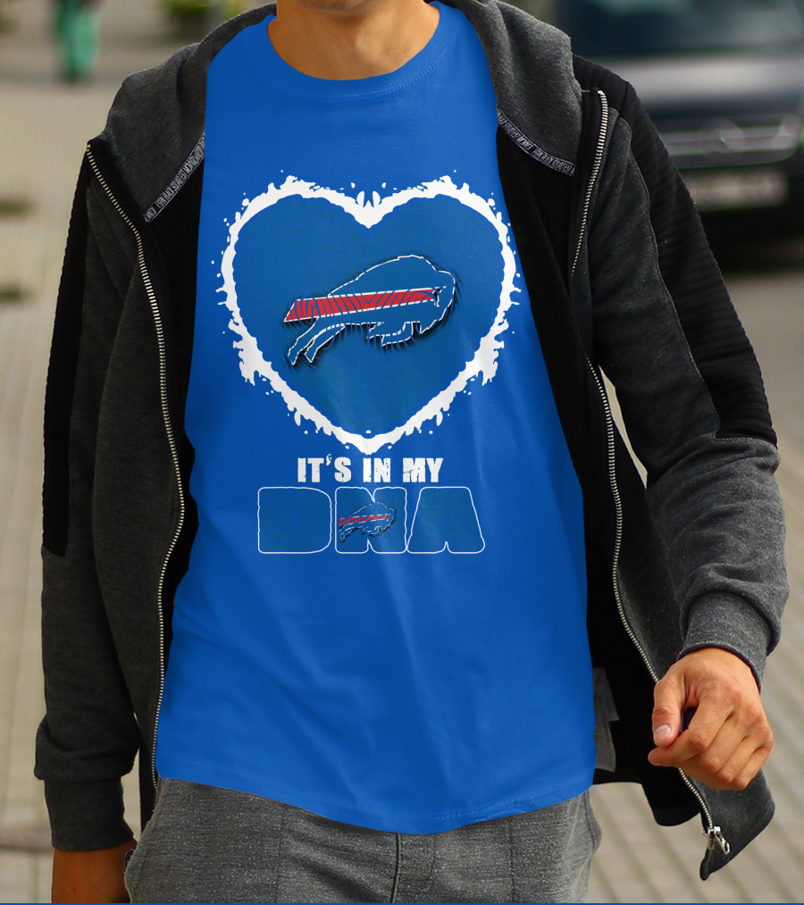 Buffalo Bills Heart It's In My DNA T-Shirt