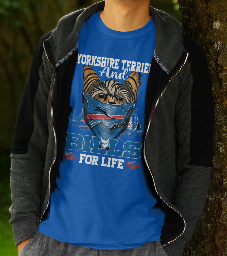 Yorkshire Terrier And Bills For Life T-Shirt