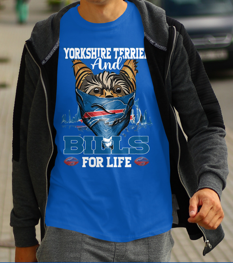 Yorkshire Terrier And Bills For Life T-Shirt