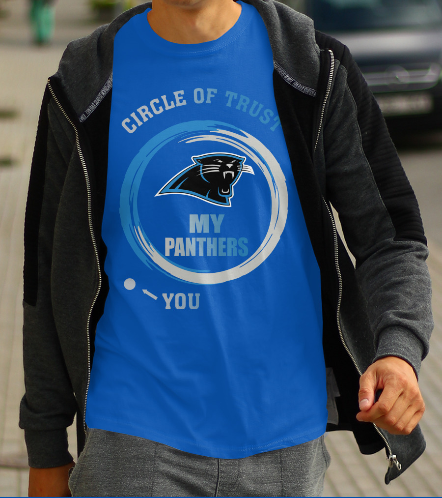 Circle Of Trust My Panthers Carolina Panthers T-Shirt