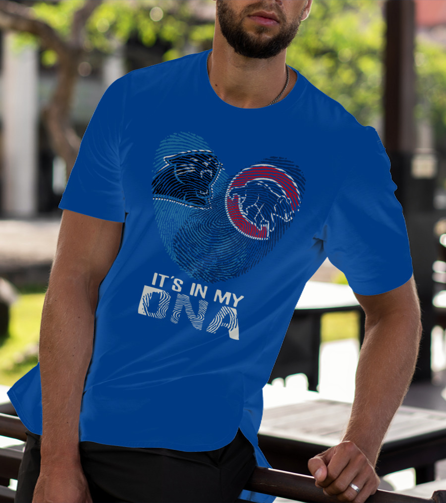 Carolina Panthers Buffalo Bills It's In My Dna T-Shirt