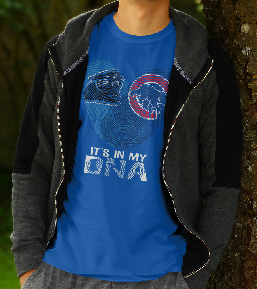 Carolina Panthers Buffalo Bills It's In My Dna T-Shirt