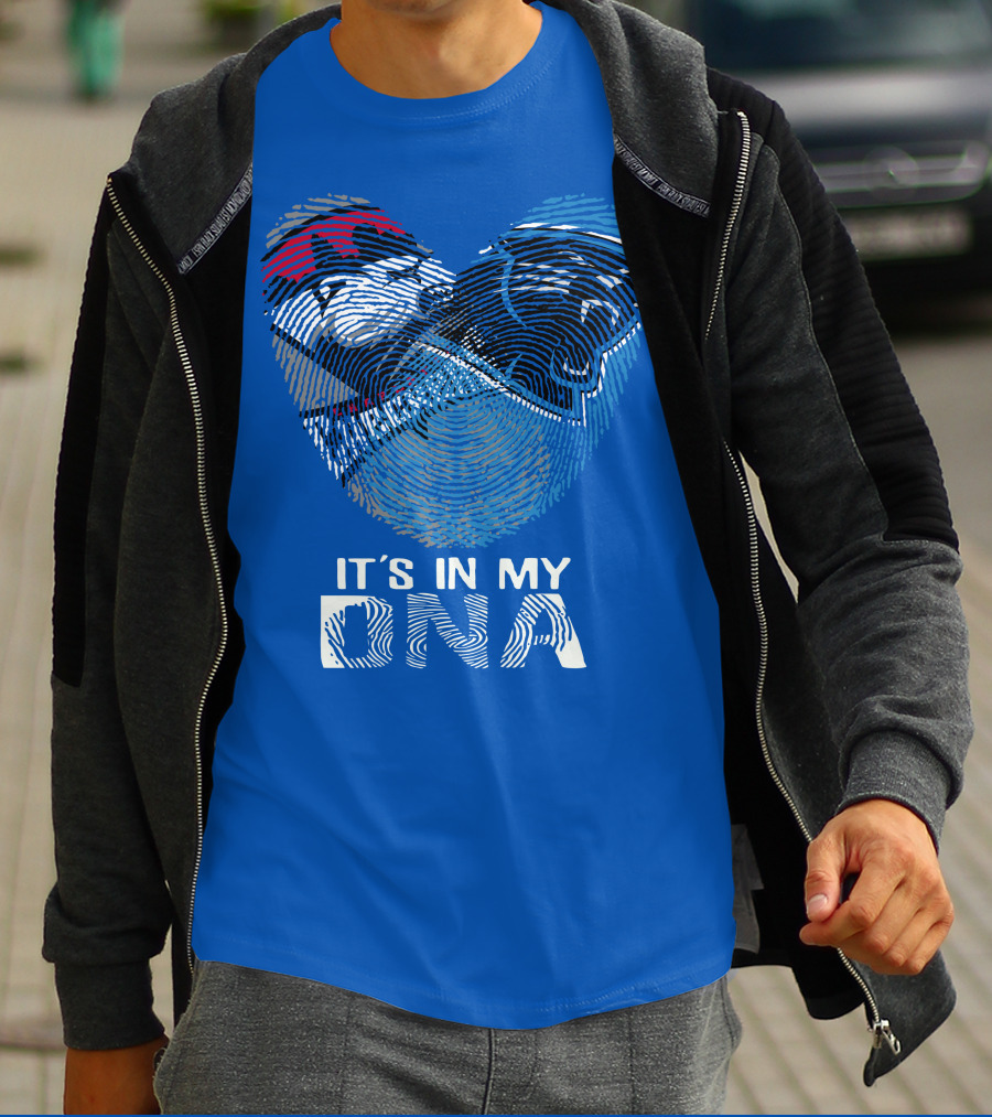 Carolina Panthers Dna Heartprint T-Shirt