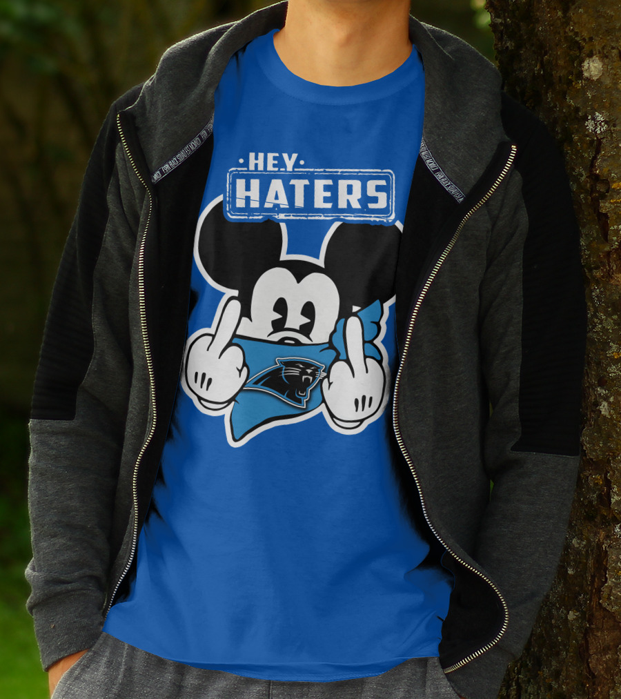 Hey Haters Carolina Panthers T-Shirt