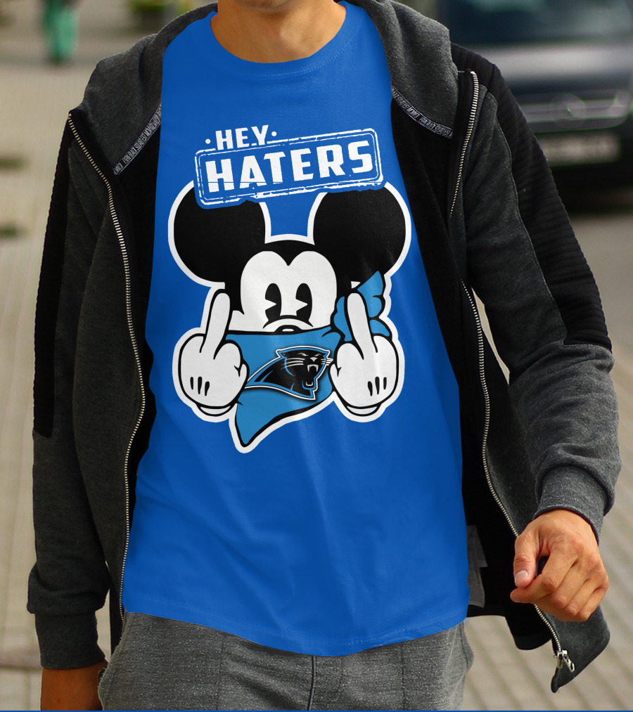 Hey Haters Carolina Panthers T-Shirt