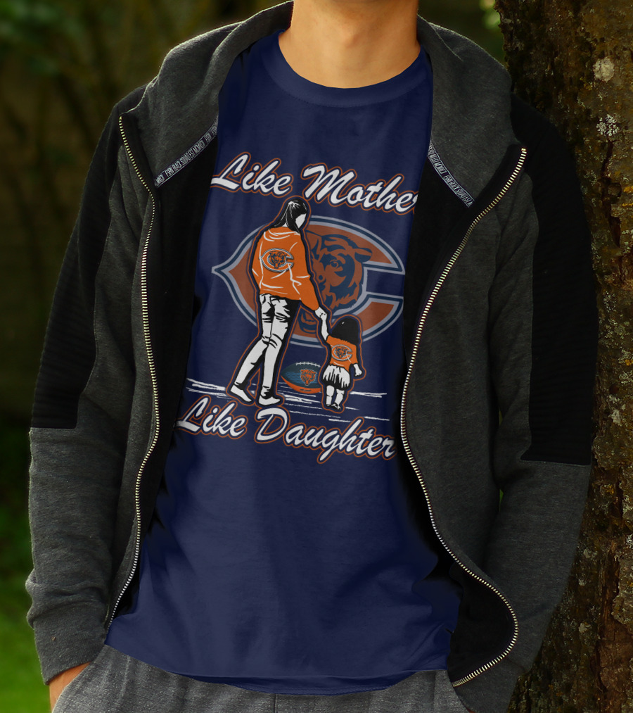 Like Mother Like Daughter Chicago Bears T-Shirt