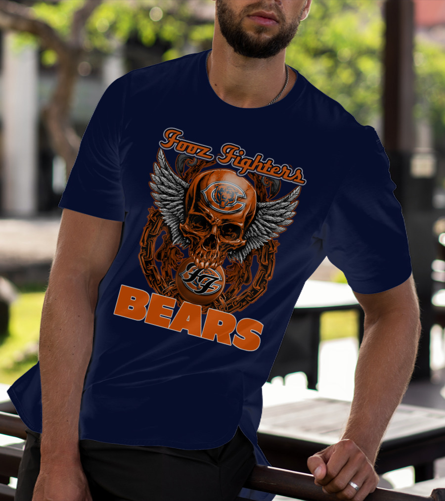 Fooz Fighters Chicago Bears T-Shirt