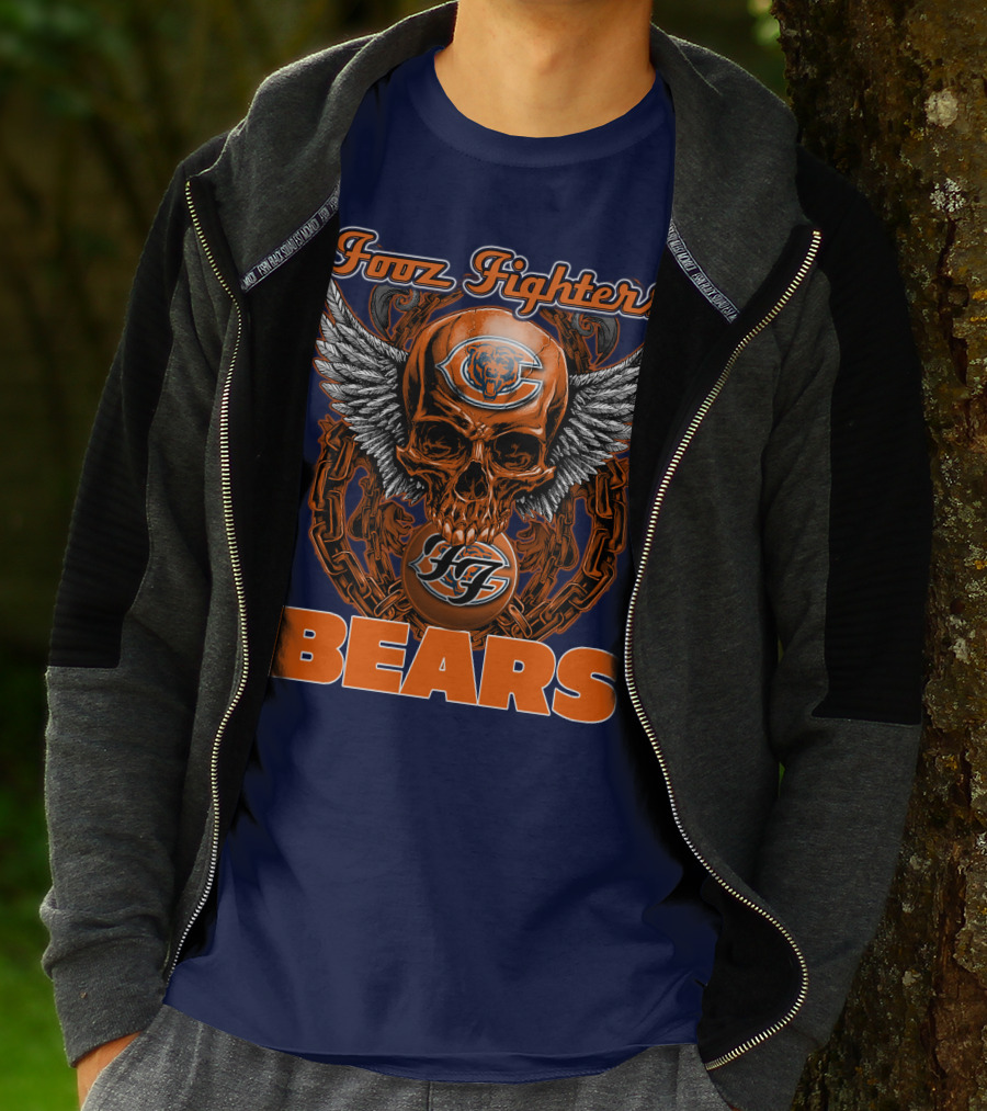 Fooz Fighters Chicago Bears T-Shirt