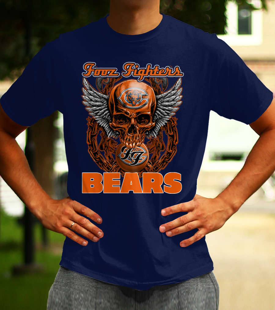 Fooz Fighters Chicago Bears T-Shirt