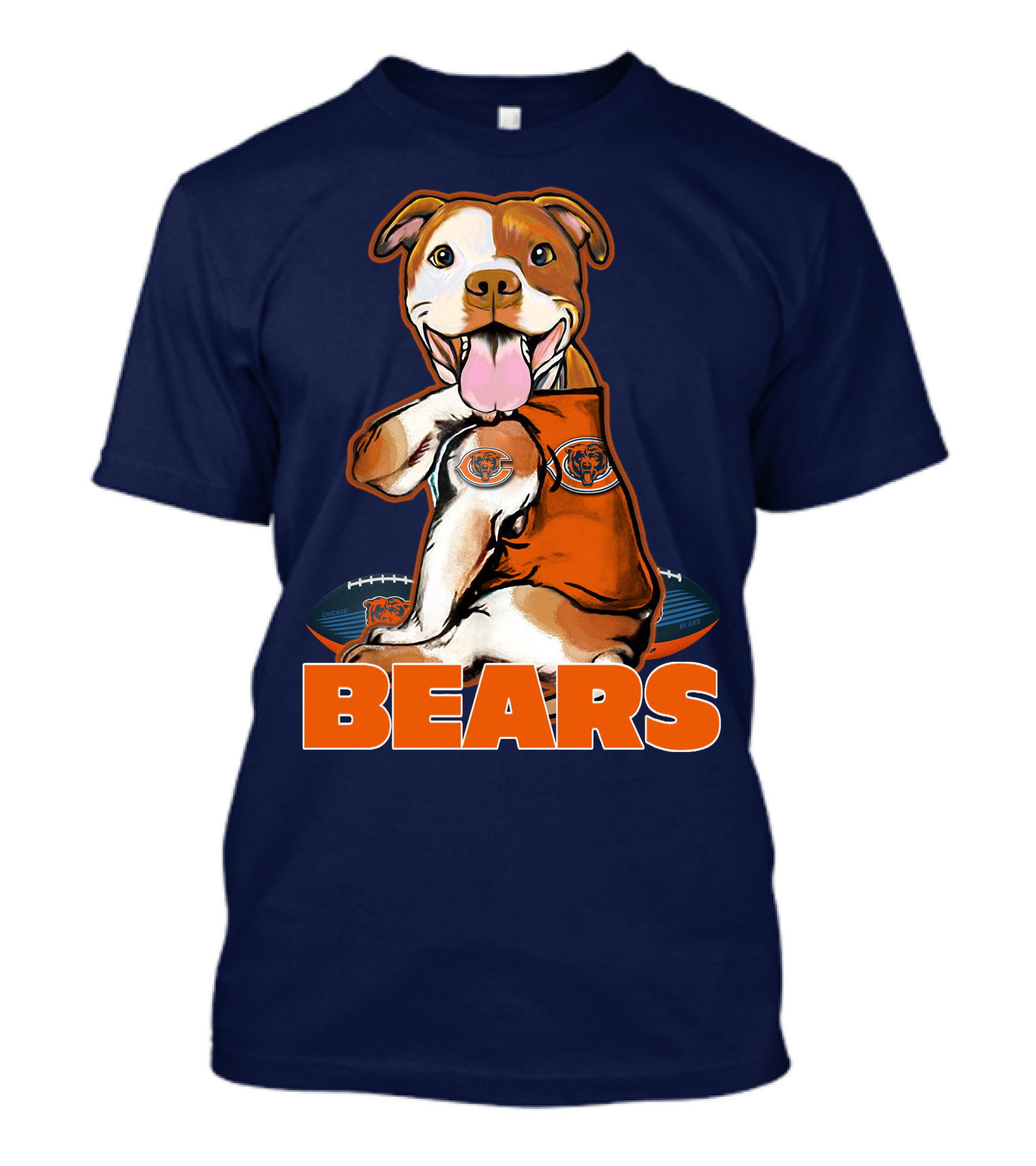 Pittbull Bears Football Chicago T-Shirt