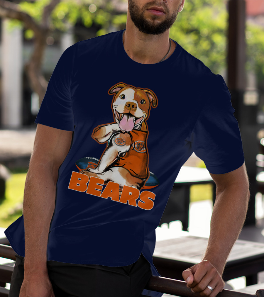 Pittbull Bears Football Chicago T-Shirt